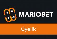 Mariobet Üyelik