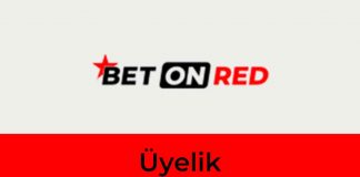 BetOnRed Üyelik